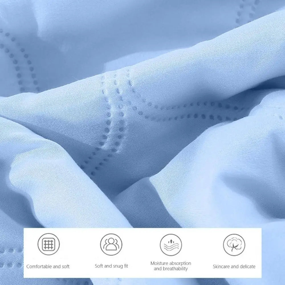 Skin Friendly Cooling Blanket Double Sided Cold Effect Quilt Spring Summer Breathable Quilt

<