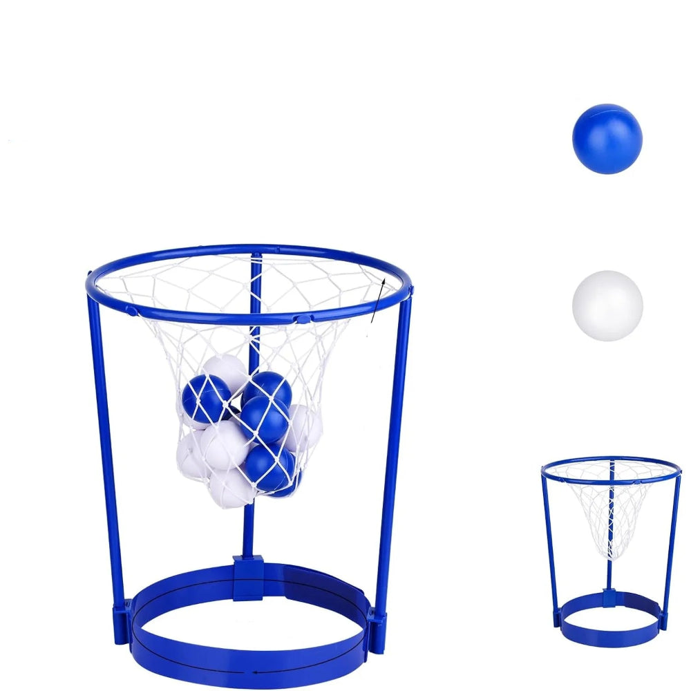 2 Pack Head Hoop Basketball Party Game For Kids Adults Adjustable Net Headband With 20 Balls Fun Gift Birthday