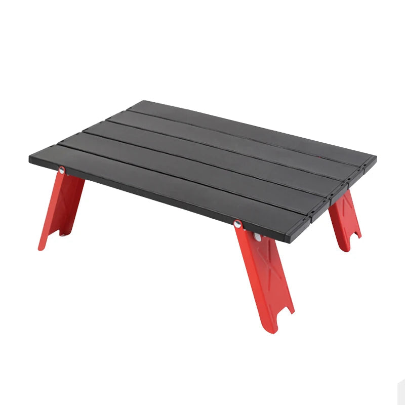 Westtune Mini Camping Table Ultralight Portable Aluminum Alloy Outdoor Roll Up Folding For Backpacking Picnic Bbq
