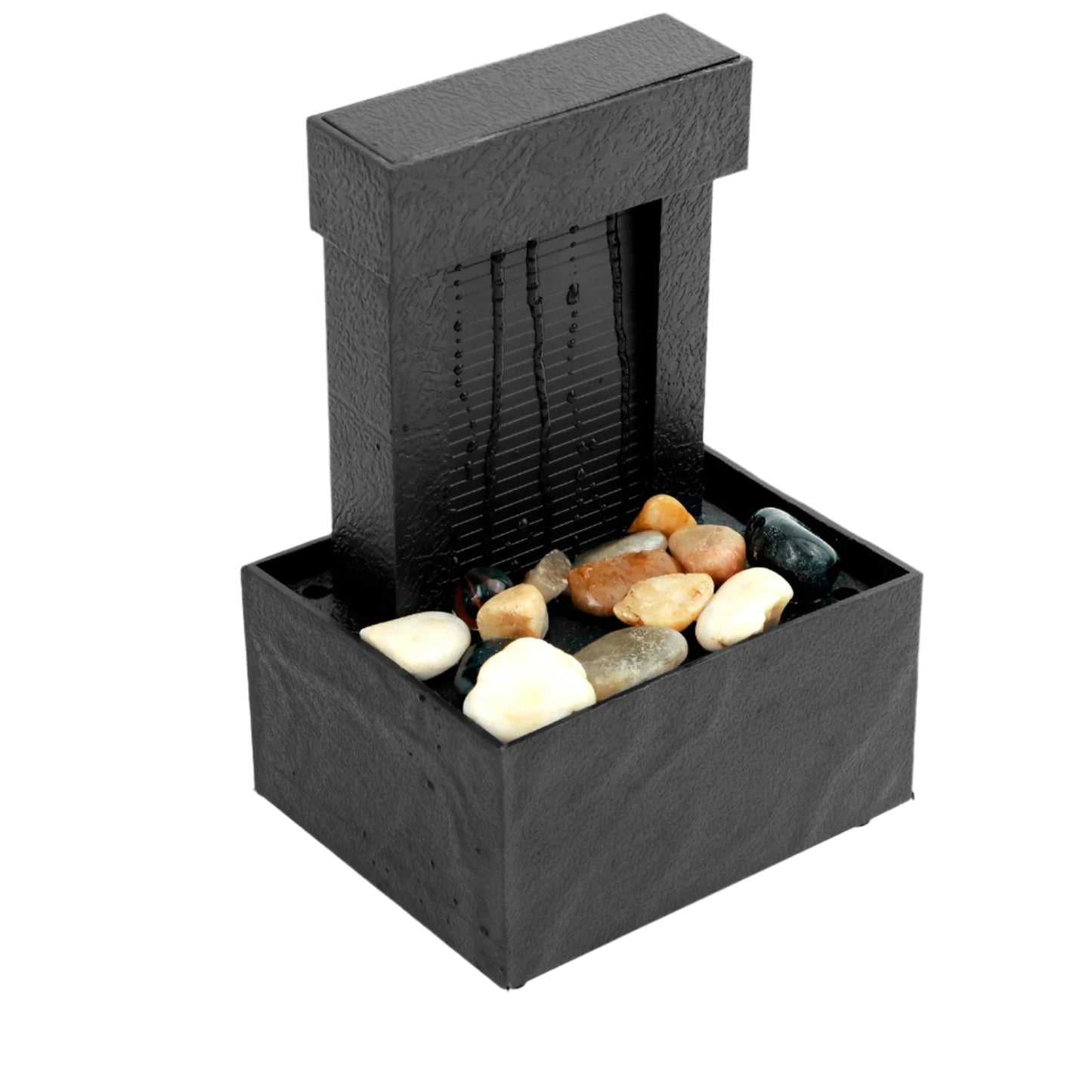 Tabletop Fountain Decor Water Landscape Ornament Attract Wealth Relax Zen Meditation