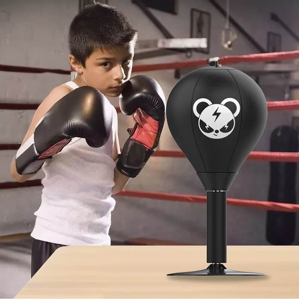 Boxing Desktop Speed Ball Table Punching Bag Kickboxing Training For Parent And Child