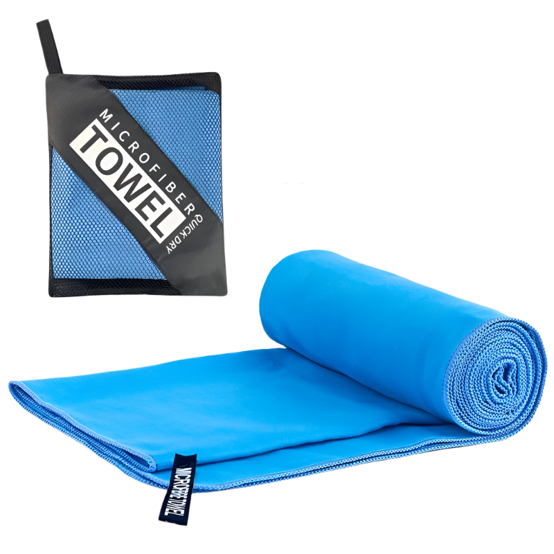 Quick Drying Microfiber Camping Towel Super Absorbent Gym/Swimming 40X80cm Lightweight Sports/Beach/ Travel Towels
