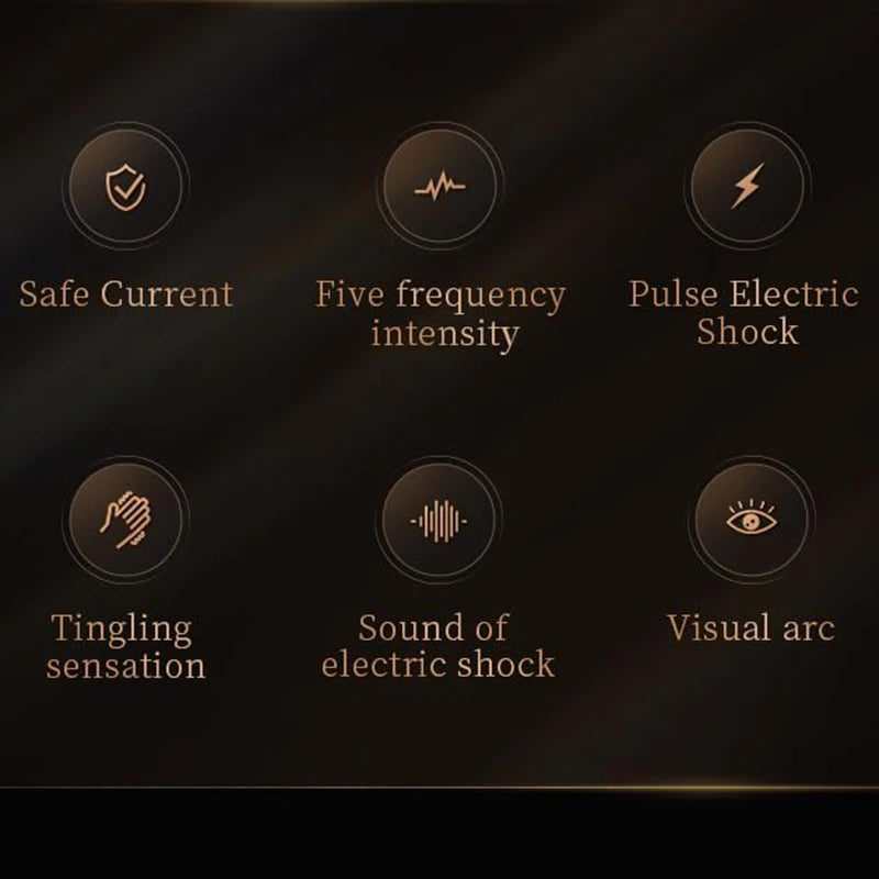 Electric Bdsm Whip 5 Level Stimulation Flogger Visual Lightning Sm Tool For Couples Bondage Role Play Estim Sex Toy