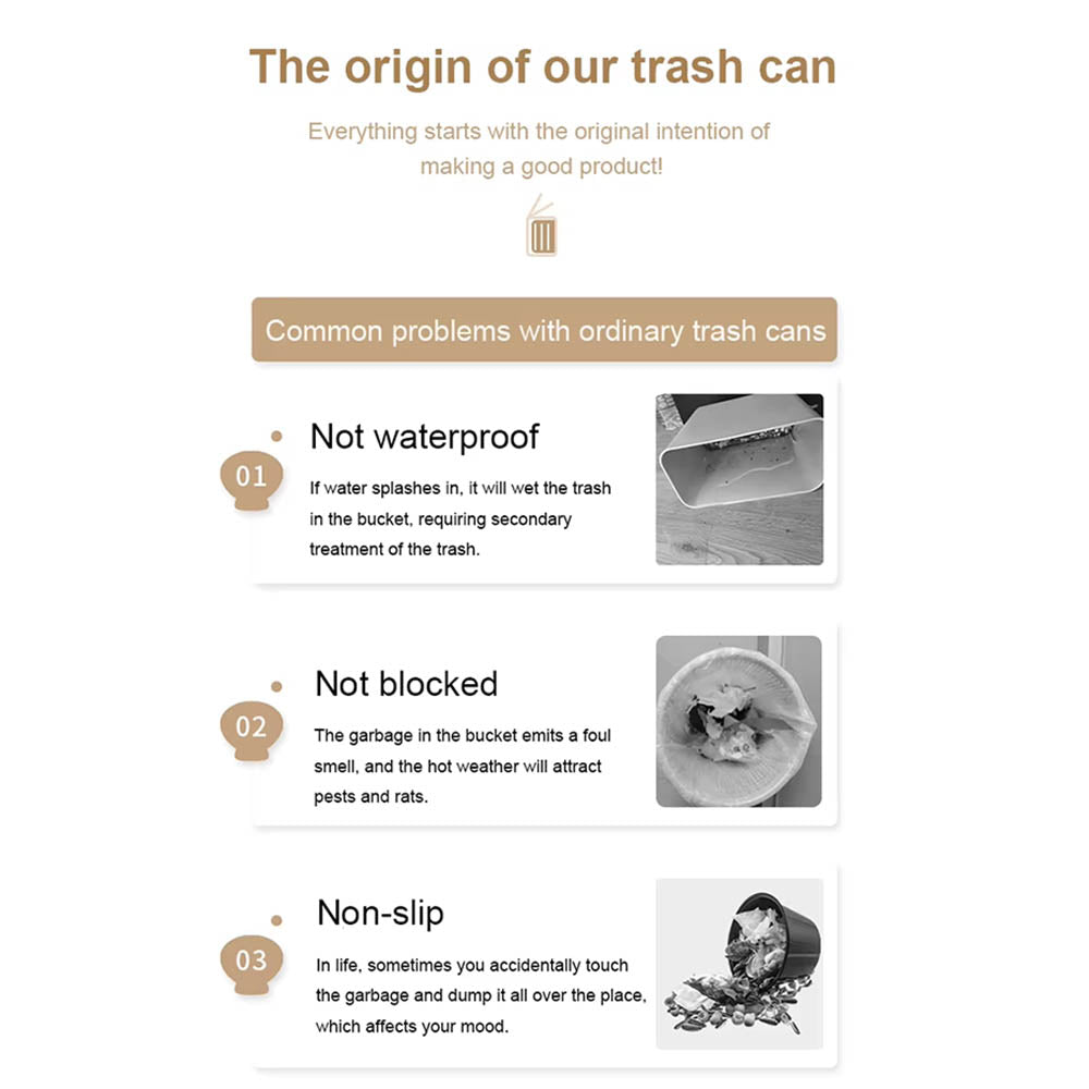 7/9L Automatic Sensor Trash Can Fashionable Roman Striped Bathroom Toilet Smart Kitchen Induction Garbage Bin Dustbin