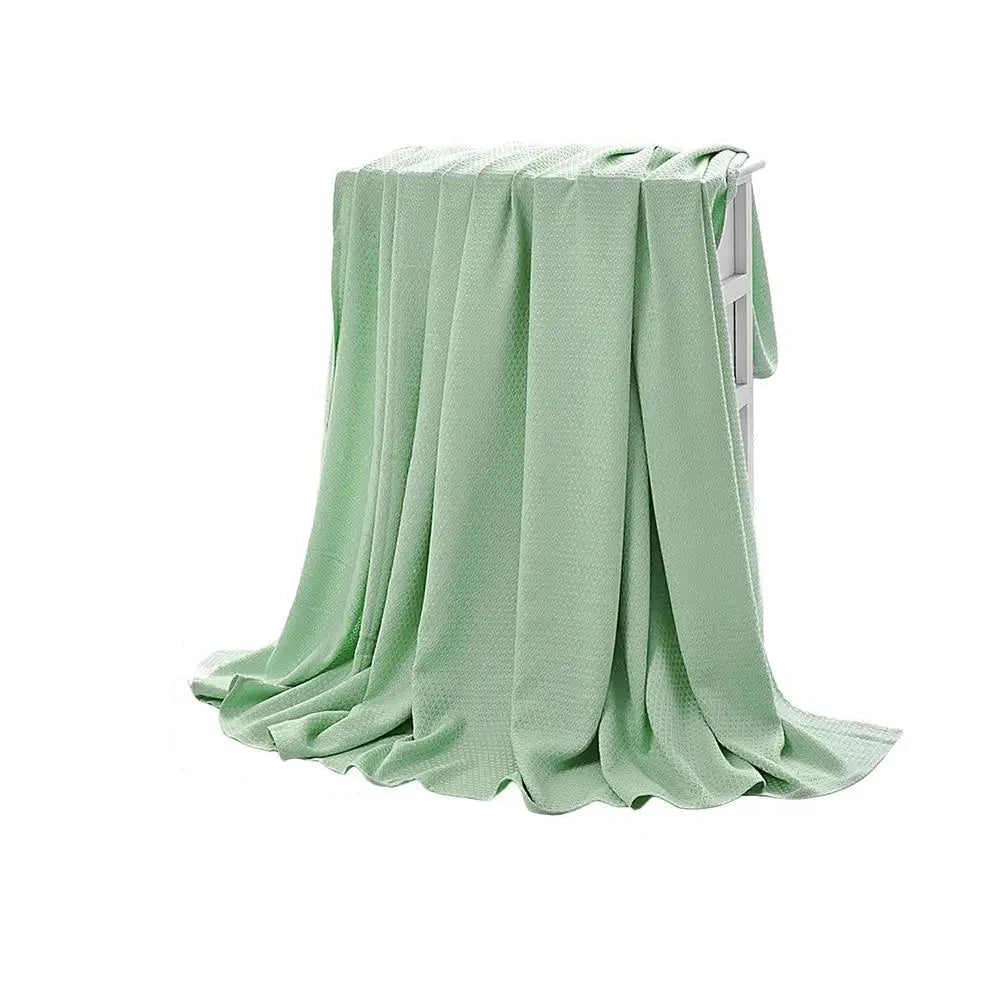 Cooling Bamboos Air Conditioning Throw Blanket Breathable Fiber Blanket

<