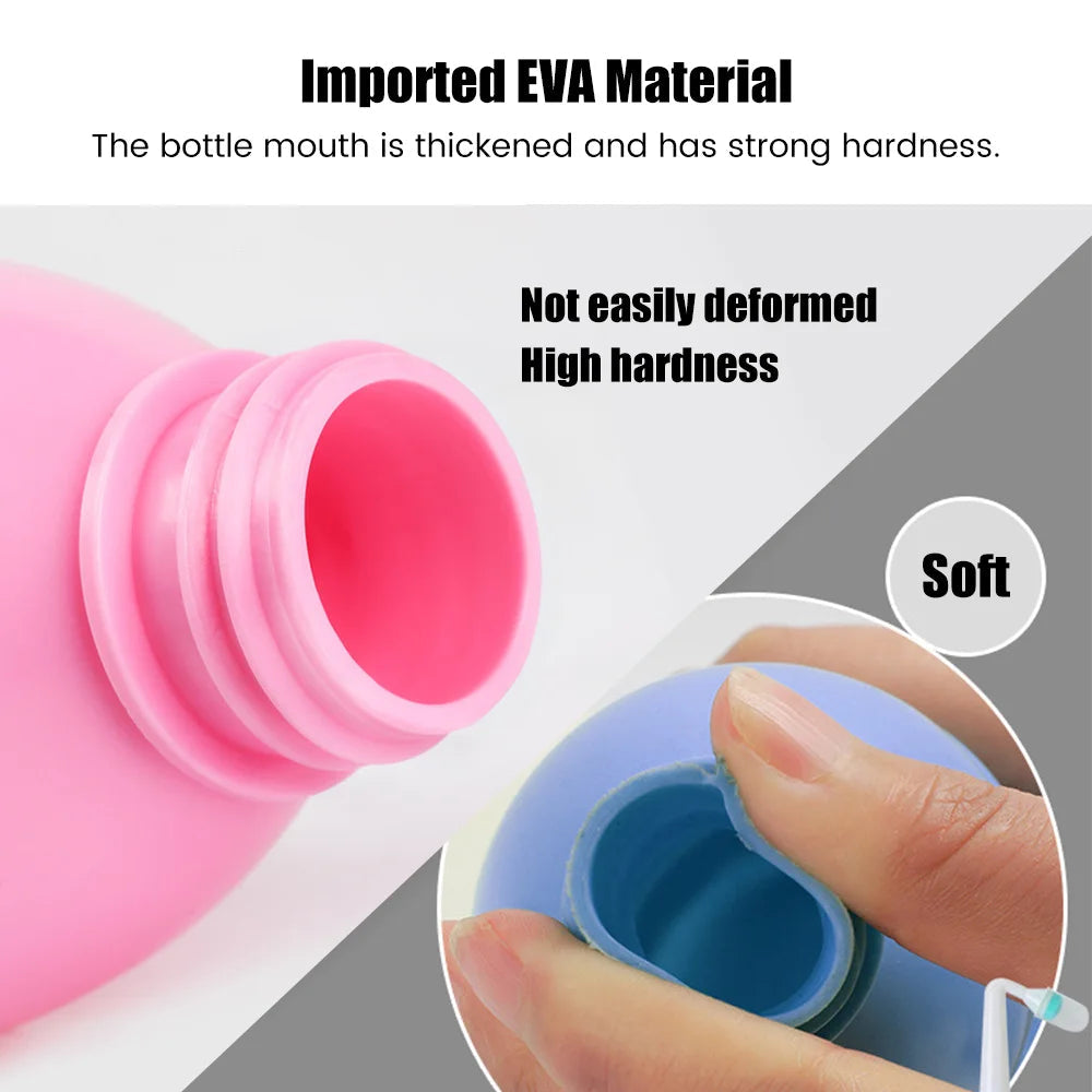 500Ml Bidet Sprayer Leakproof Anal Douche Hand Held Wash Shower Enema General Purpose Interface