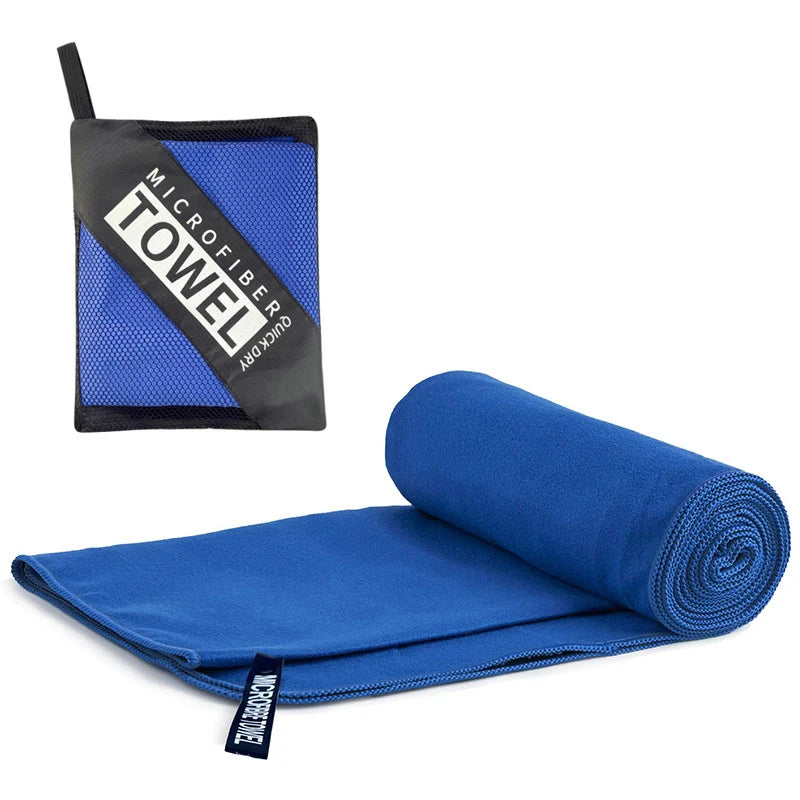 Quick Drying Microfiber Camping Towel Super Absorbent Gym/Swimming 40X80cm Lightweight Sports/Beach/ Travel Towels
