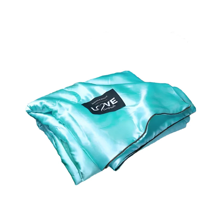 4 Styles Silky Cooling Blanket Thin Quilt Smooth Comforter Bed Cover