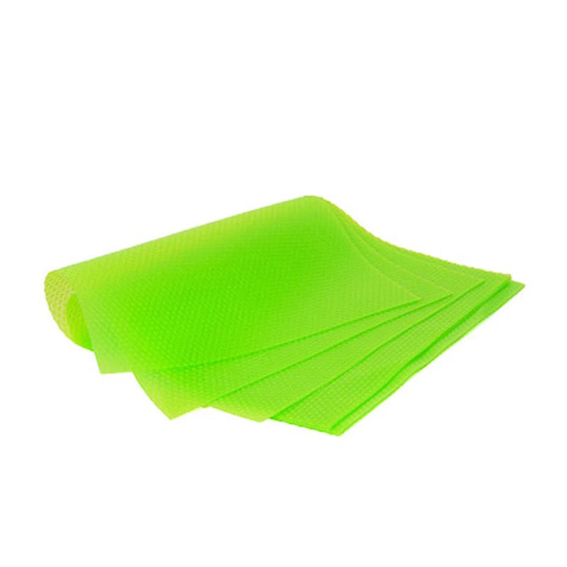 4Pcs Eva Waterproof Fridge Mat Washable Kitchen Liner Anti Oil Drawer Pad