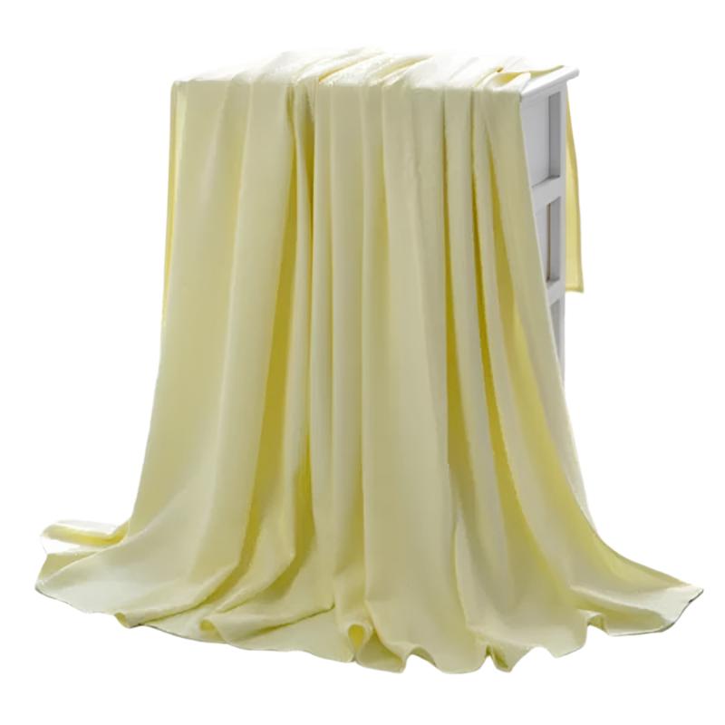 Summer Cooling Bamboo Fiber Blanket Thin Breathable Throw For Bed Sofa Travel

<