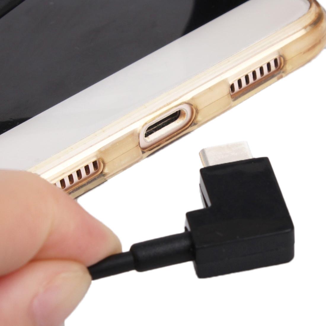 30 Centimetre Right Angle Data Cable For Dji Drones And Accessories