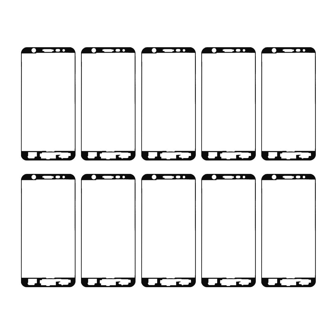 10 Pack Adhesive For Galaxy J7 Prime Front Housing G610 Replacement