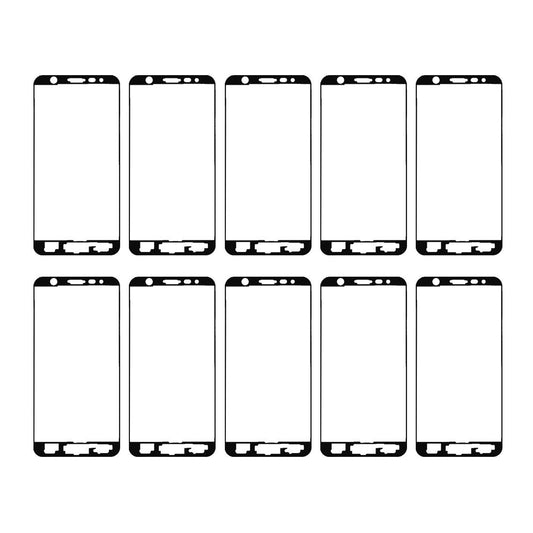 10 Pack Adhesive For Galaxy J7 Prime Front Housing G610 Replacement