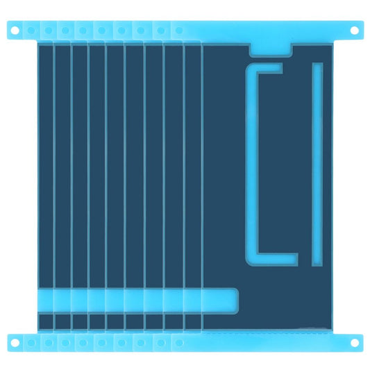 10Pcs Lcd Back Adhesive For Samsung Galaxy On 7 2016 J7 Prime Black Replacement