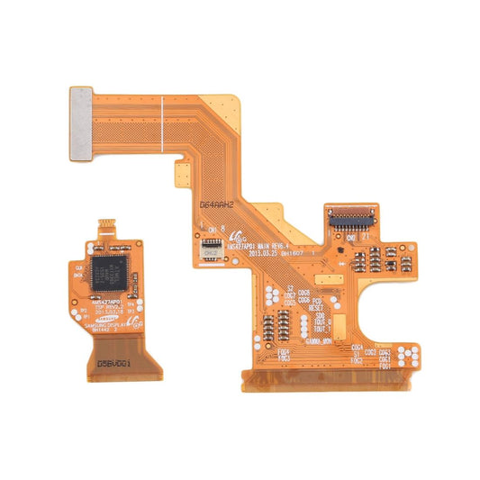 Set Of Two Flex Cables For Samsung Galaxy S4 Mini Lcd Connector