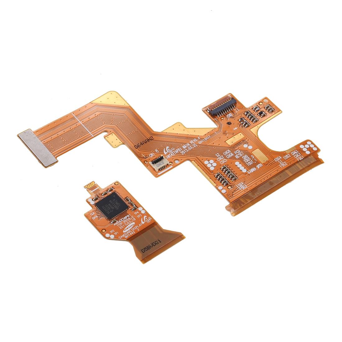 Set Of Two Flex Cables For Samsung Galaxy S4 Mini Lcd Connector
