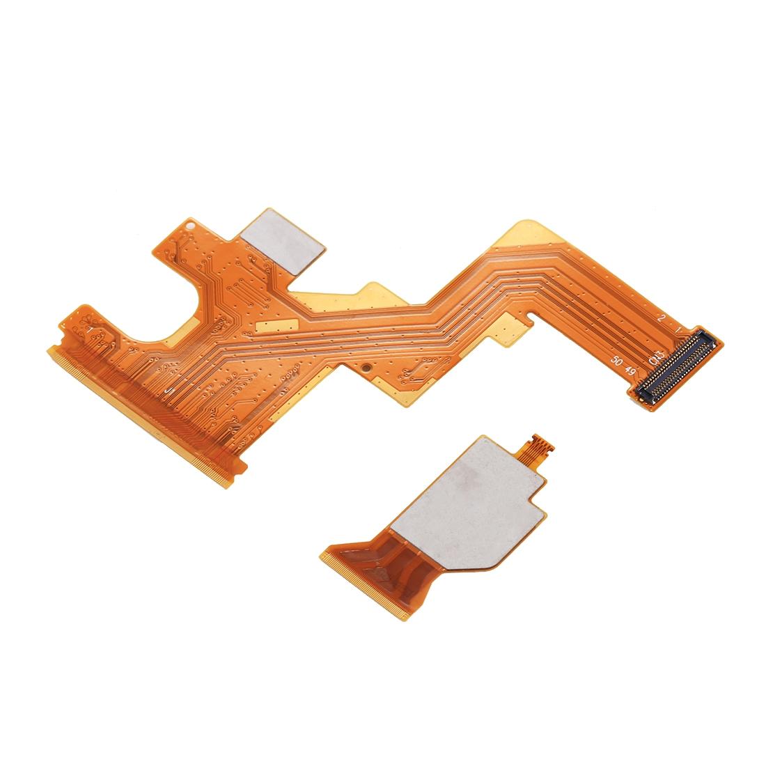 Set Of Two Flex Cables For Samsung Galaxy S4 Mini Lcd Connector