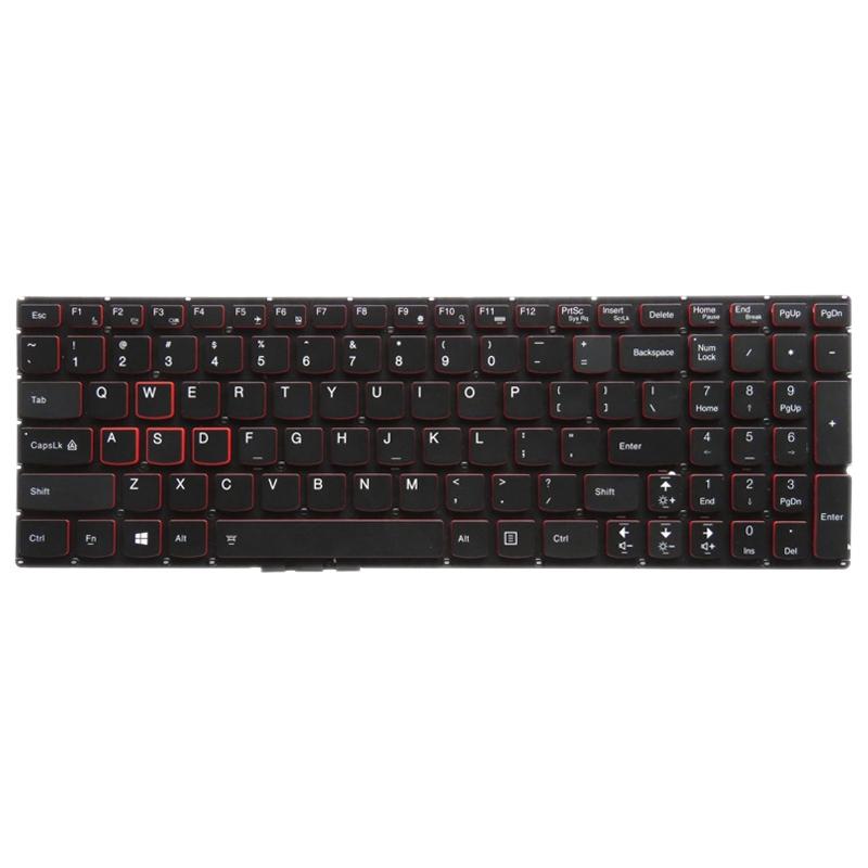 Backlit Keyboard For Lenovo Ideapad Y700 Series Us Version Replacement