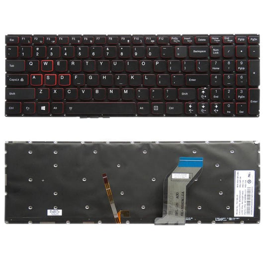 Backlit Keyboard For Lenovo Ideapad Y700 Series Us Version Replacement