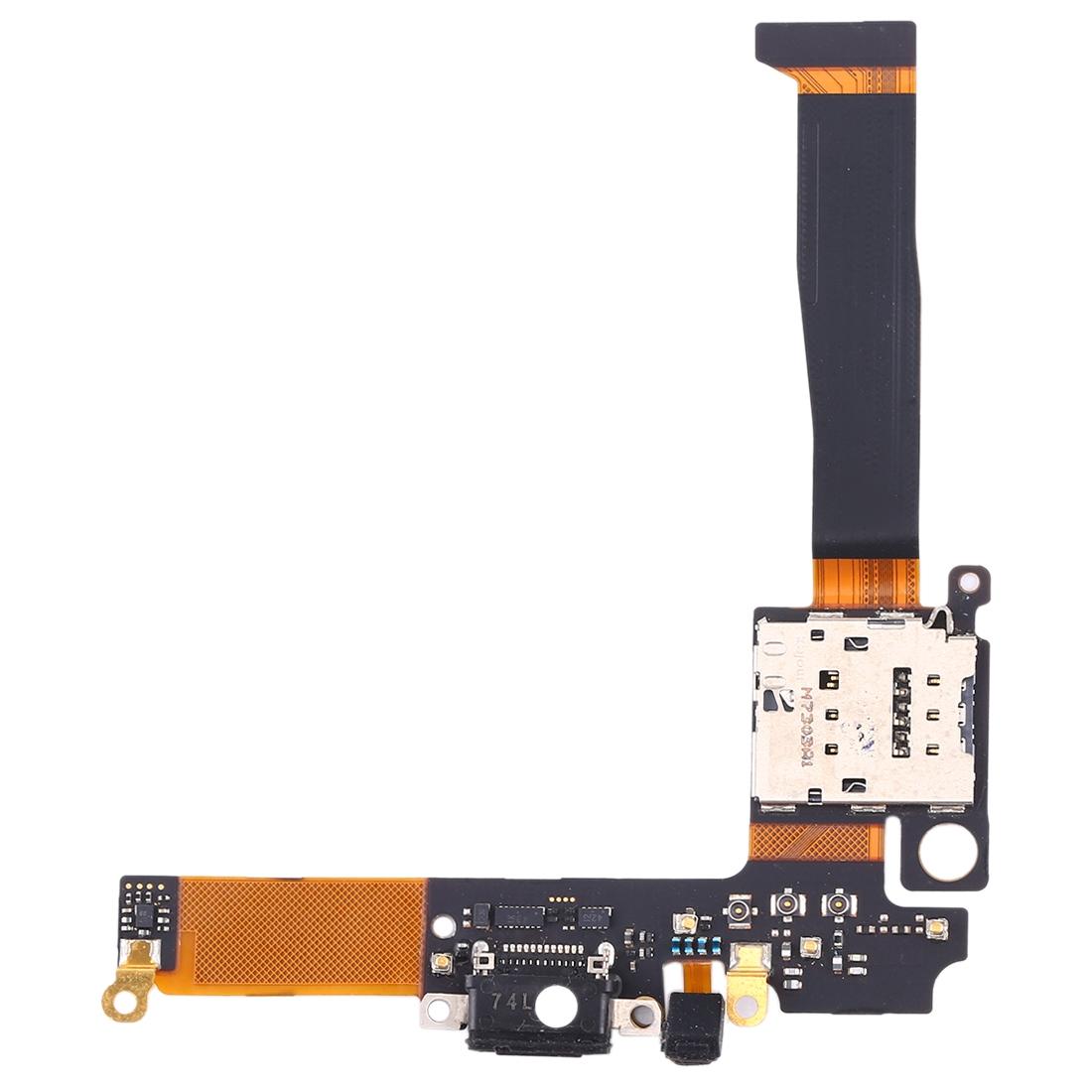 Charging Port Flex Cable With Sim Card Holder Socket For Nokia 8 Sirocco