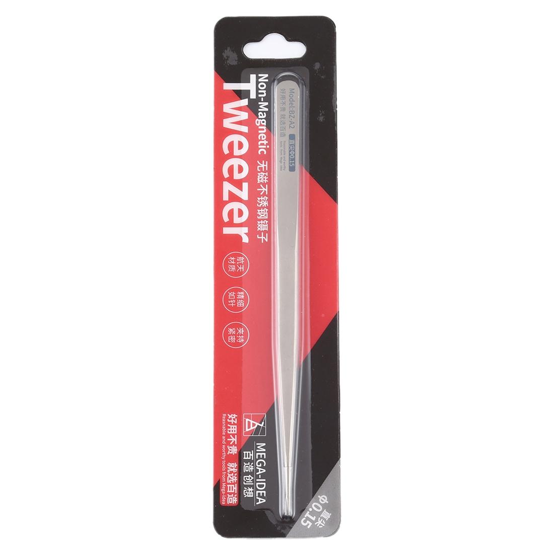 Non Magnetic Stainless Steel Tweezers With 0.15Mm Tip For Precision Use