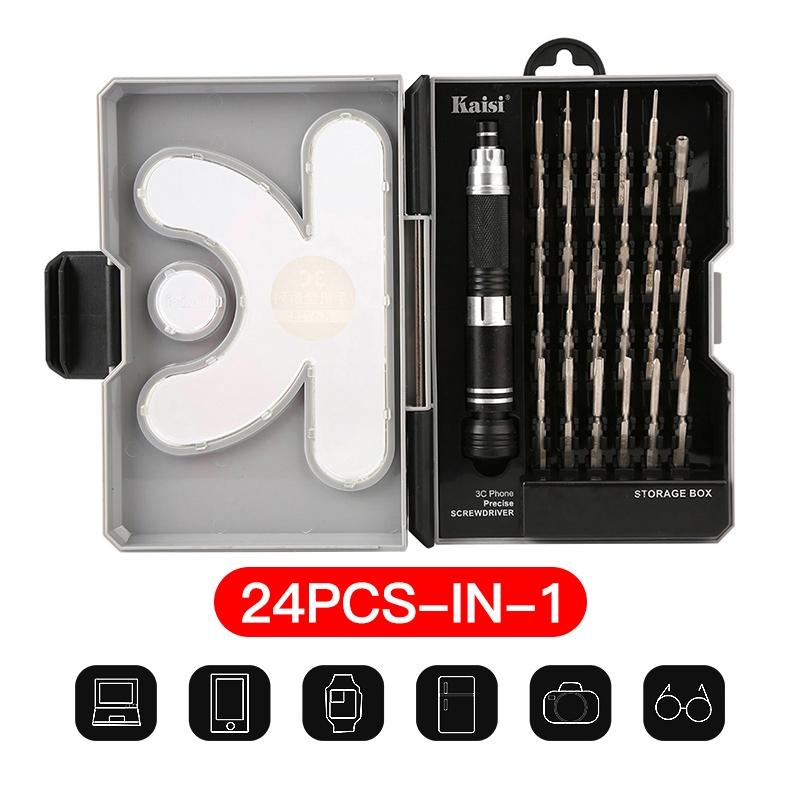 24 In 1 Multifunctional Precision Screwdriver Set With Flexible Design And Durable Materials