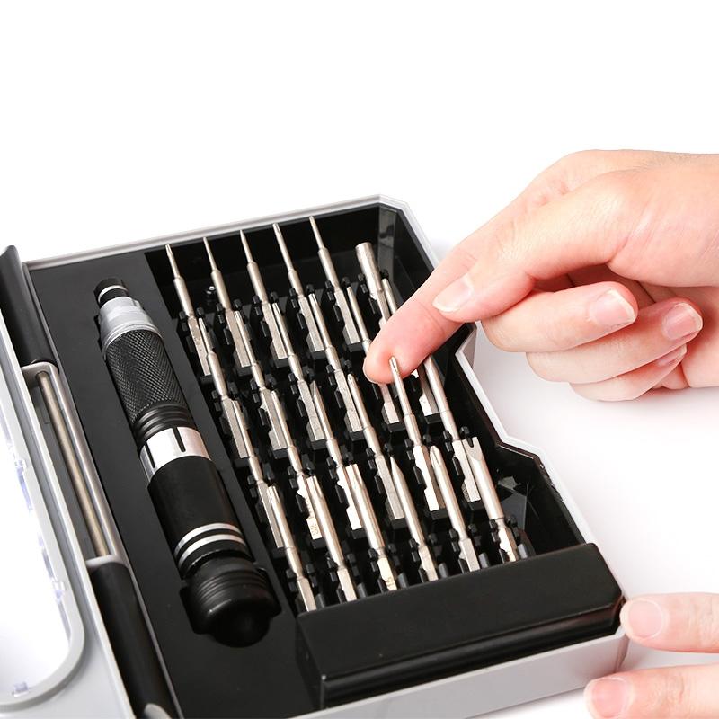 24 In 1 Multifunctional Precision Screwdriver Set With Flexible Design And Durable Materials