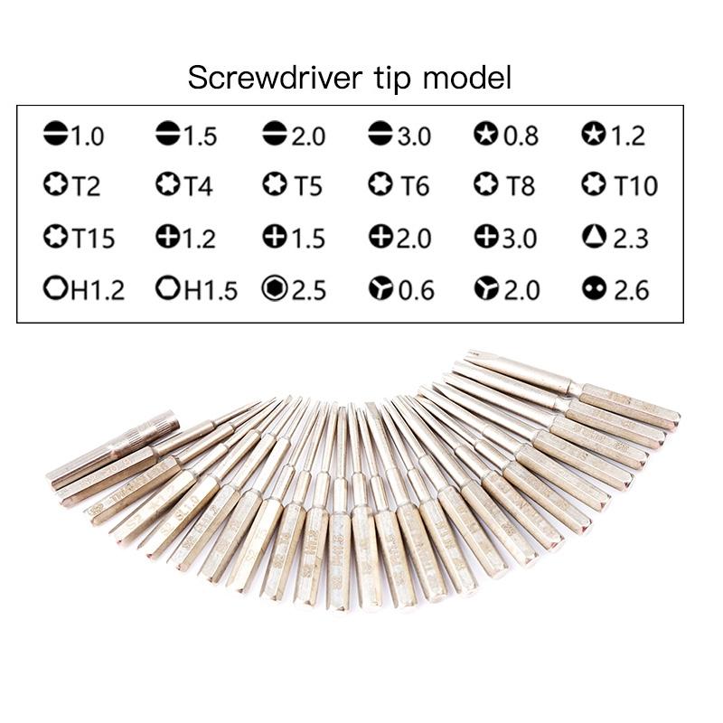 24 In 1 Multifunctional Precision Screwdriver Set With Flexible Design And Durable Materials