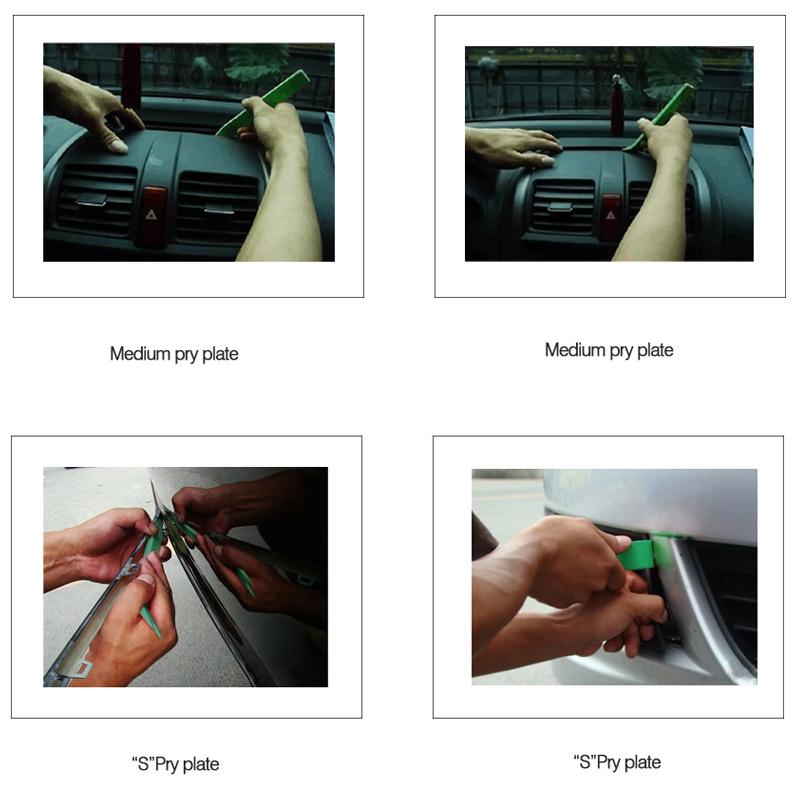 Double Bend Plastic Pry Tool For Automotive And Furniture Applications