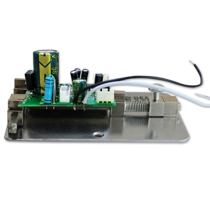 Stainless Steel Mobile Phone Pcb Repair Tool Holder With Adjustable Clips