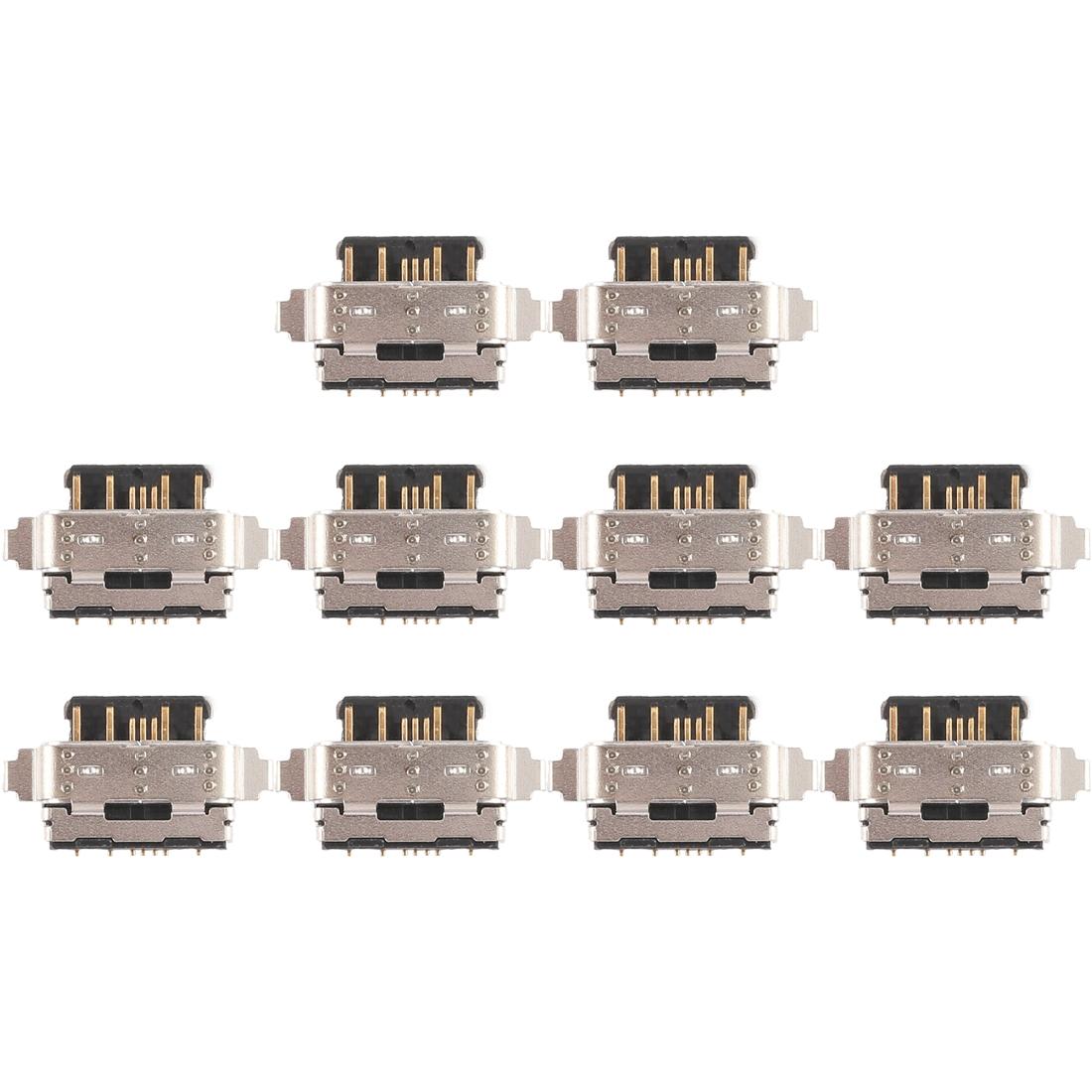 10 Piece Charging Ports For Nokia X6 2018 5.1 Plus X5 8.1 X7 Replacement Parts