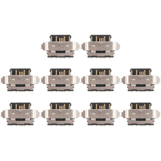 10 Piece Charging Ports For Nokia X6 2018 5.1 Plus X5 8.1 X7 Replacement Parts