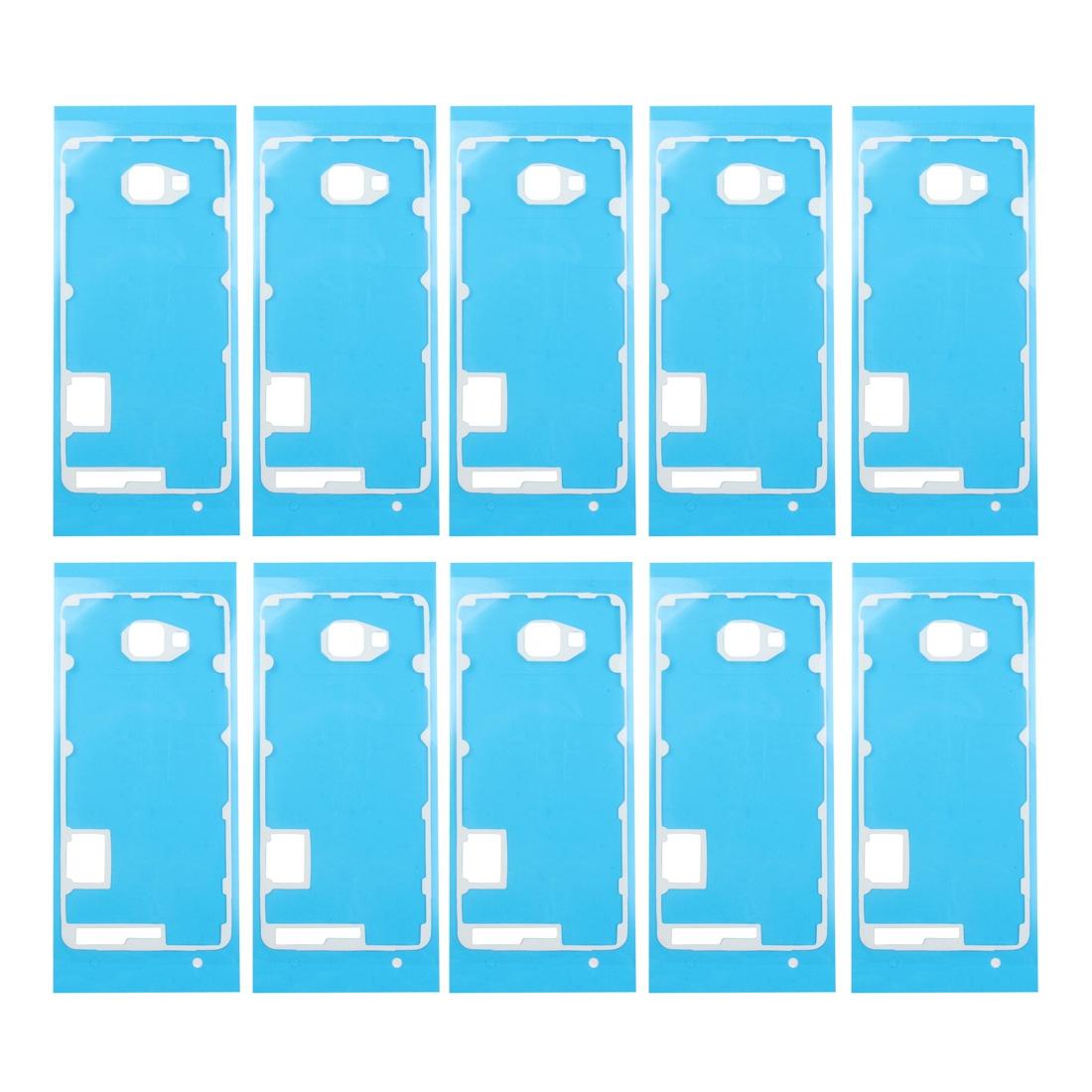 10 Pack Rear Housing Adhesive For Galaxy A7 2016 / A7100 Black