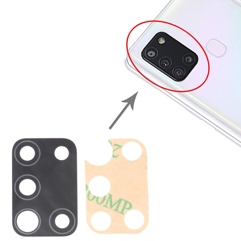 10 Pack Rear Camera Lenses For Samsung Galaxy A21s Sm A217