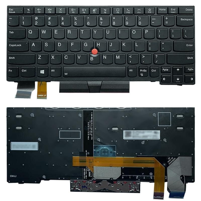 Backlit Us Keyboard For Lenovo Thinkpad X13 And L13 Gen1 Gen2 Models