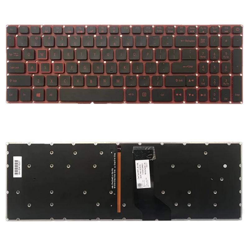 Backlit Keyboard For Acer Nitro 5 An515 51/52/53 Us Version