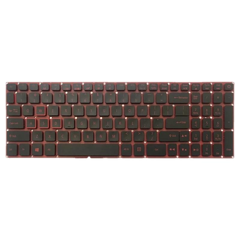 Backlit Keyboard For Acer Nitro 5 An515 51/52/53 Us Version