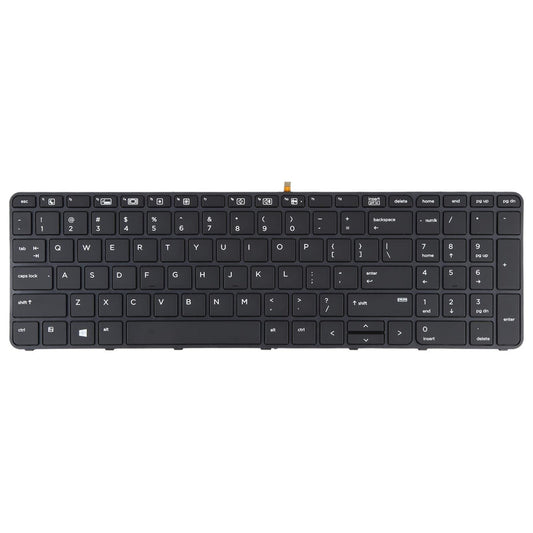 Backlit Us Keyboard For Probook 650 655 450 G2 G3 Laptop Models Replacement