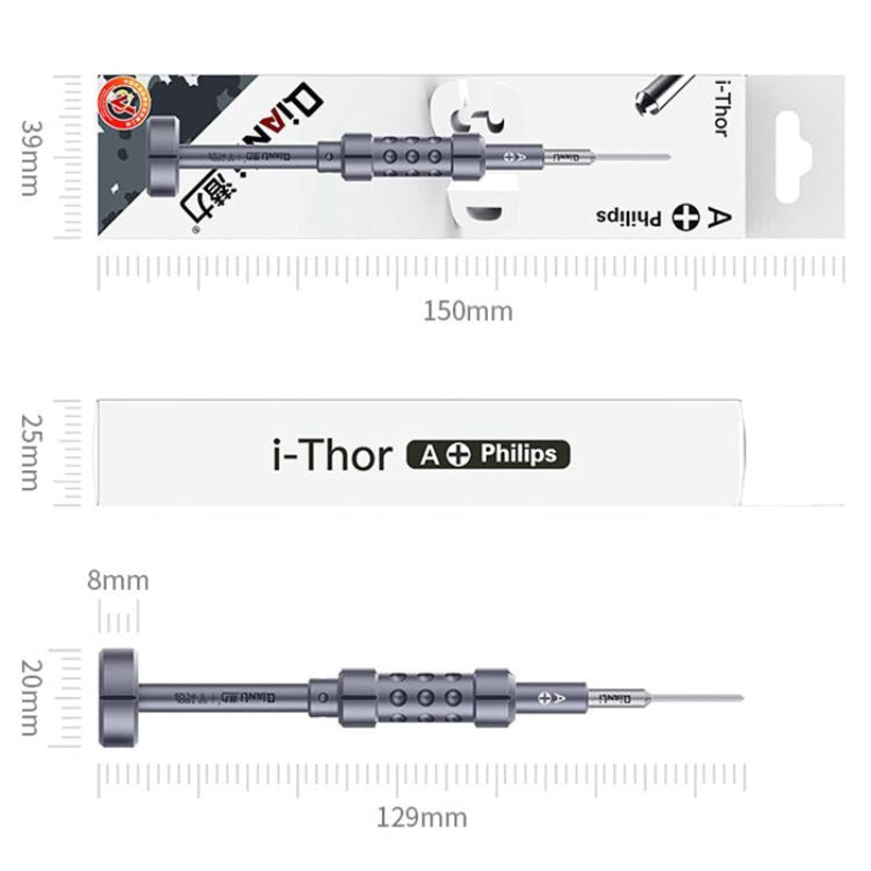 Precision 3D Texture Phillips Screwdriver Qianli Ithor S2 For Electronics Repair