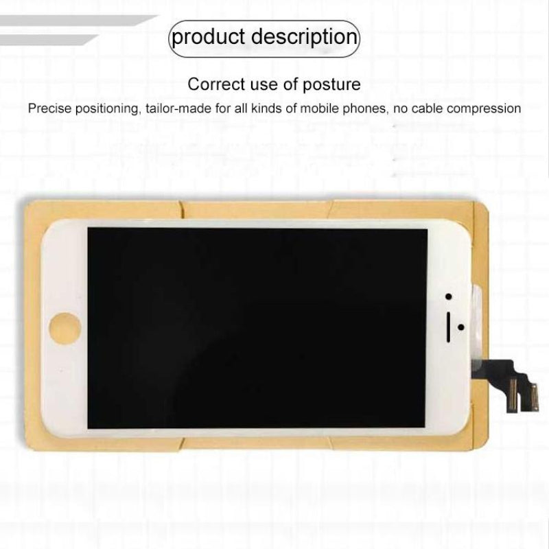 Spring Press Screen Positioning Mould For Iphone Xr And 11