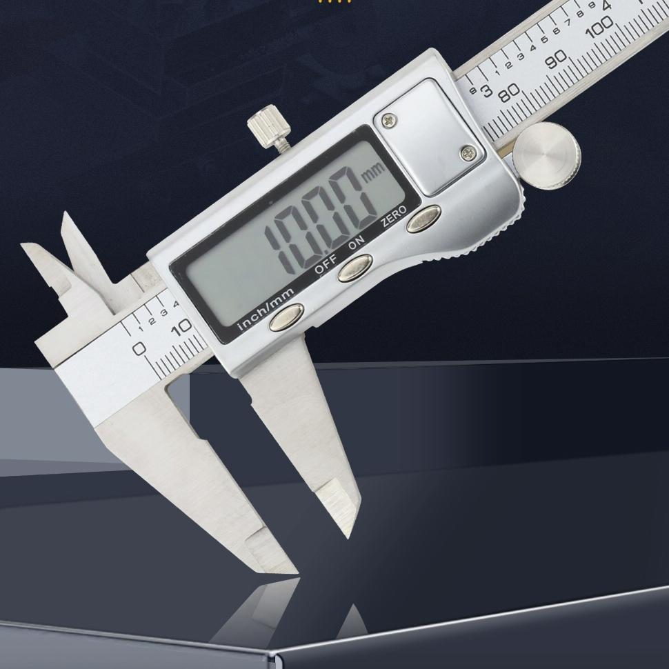 Digital Vernier Caliper With Lcd Display Measuring Tool