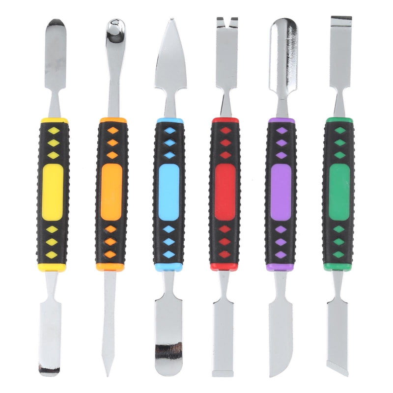 Universal Six In One Metal Crowbar Pry Tool For Lcd Screen Removal