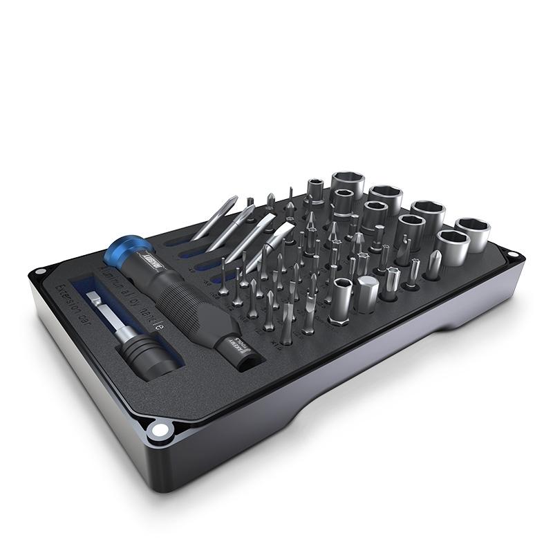 Professional Sixty In One Screwdriver Set For Precision Household Repairs