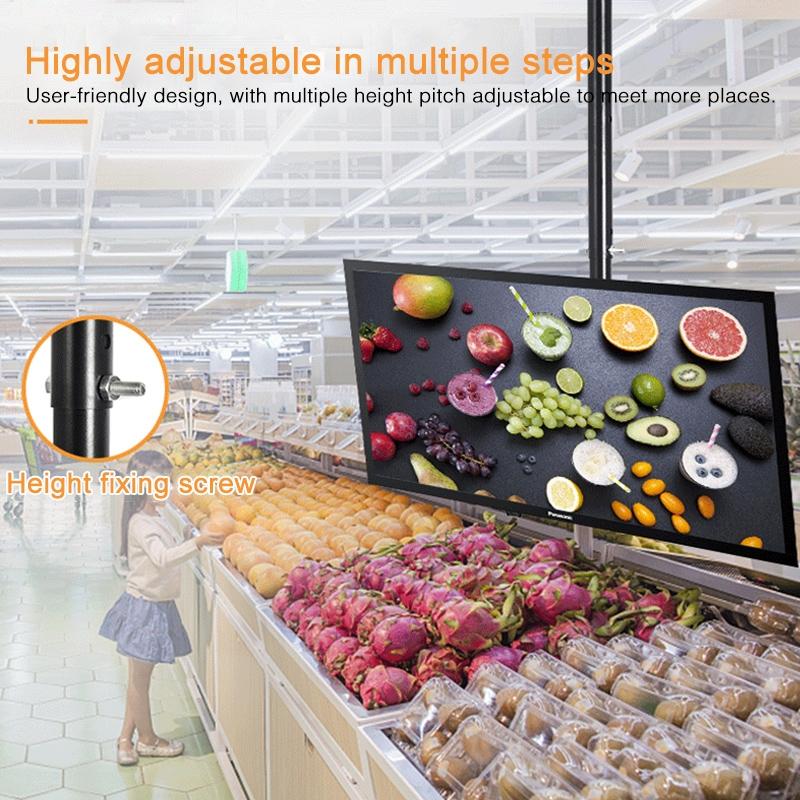 Single Screen Television Wall And Ceiling Mount For 26 To 60 Inch Displays