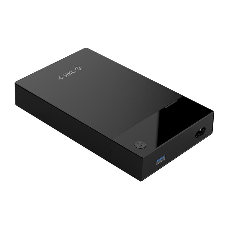 Three Point Five Inch Hard Drive Enclosure For Computers And Tablets