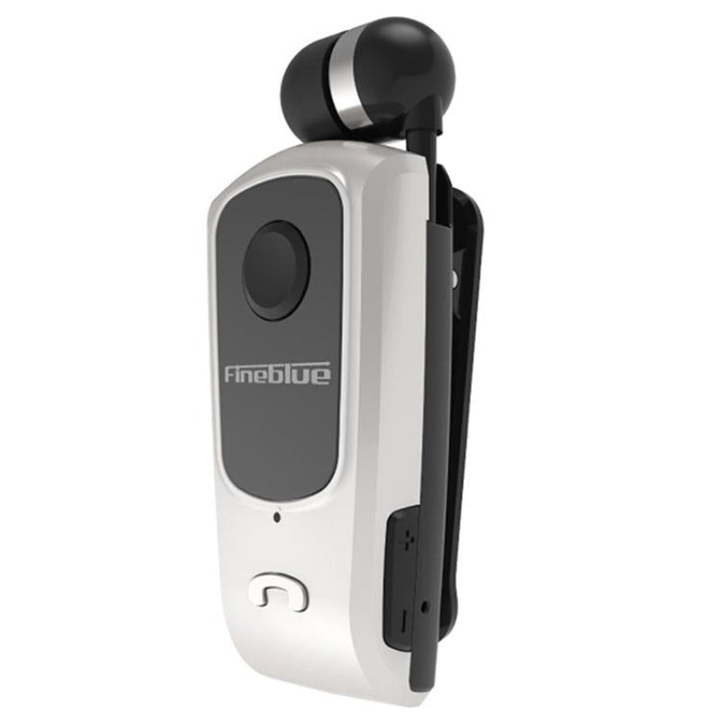 Retractable Bluetooth Headset With Caller Vibration Reminder