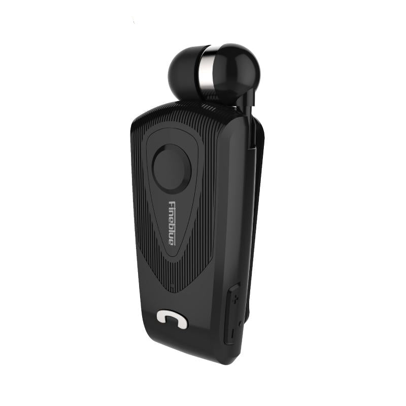 Retractable Bluetooth Headset With Caller Reminder And Anti Theft Vibration