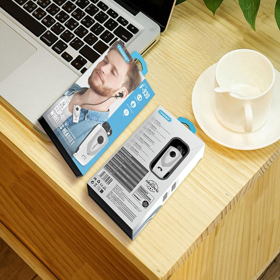 Retractable Bluetooth Headset With Caller Reminder And Anti Theft Vibration