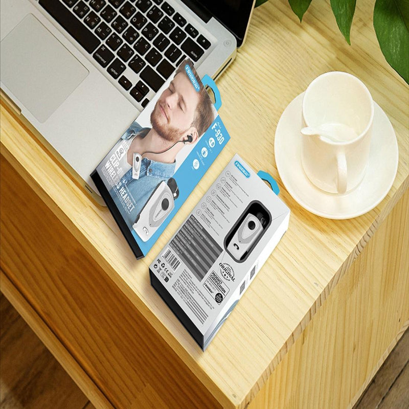 Retractable Bluetooth Headset With Caller Reminder And Anti Theft Vibration