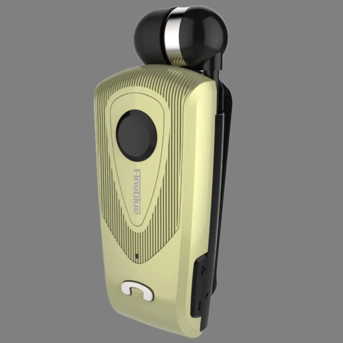 Retractable Bluetooth Headset With Caller Reminder And Anti Theft Vibration